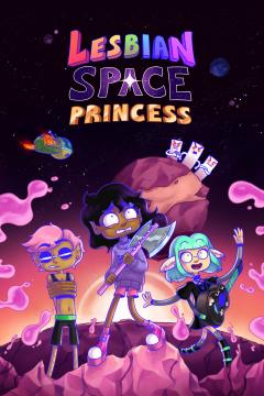 Lesbian Space Princess Poster